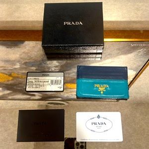 Prada card case, in excellent condition